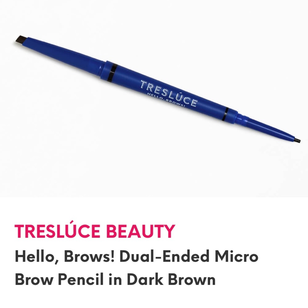 Tresluce Dual Ended Micro Brow Pencil in Dark Brown